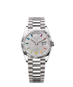 Rolex Day-Date 36  36 mm  white gold 128239-0019