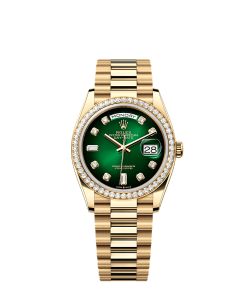 Rolex Day-Date 36  36 mm  yellow gold and diamonds 128348rbr-0035