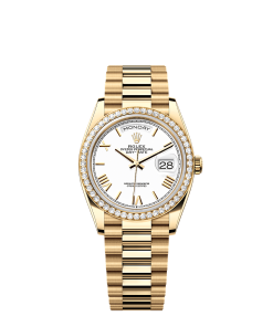 Rolex Day-Date 36  36 mm  yellow gold and diamonds 128348rbr-0064