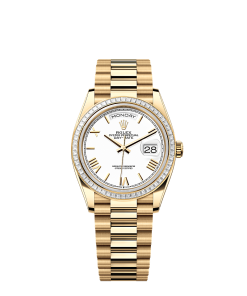 Rolex Day-Date 36  36 mm  yellow gold and diamonds 128398tbr-0026