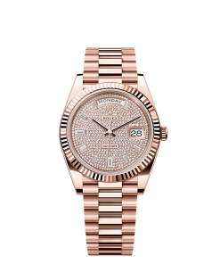 Rolex Day-Date 40  40 mm  Everose gold 228235-0036