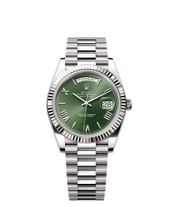 Rolex Day-Date 40 40 mm white gold 228239-0033