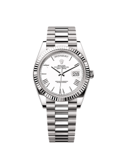 Rolex Day-Date 40  40 mm  white gold 228239-0046