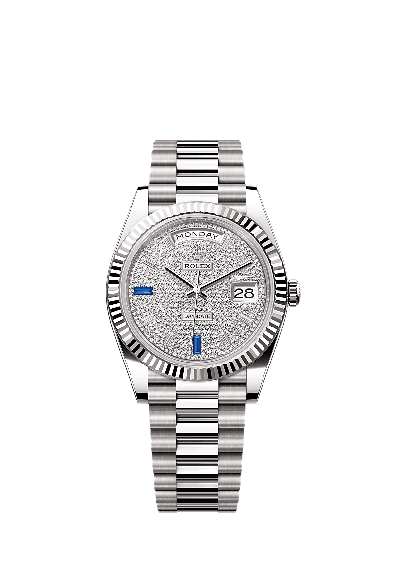 Rolex Day-Date 40 40 mm white gold 228239-0049