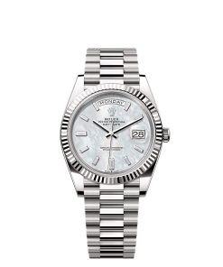 Rolex Day-Date 40 40 mm white gold 228239-0078