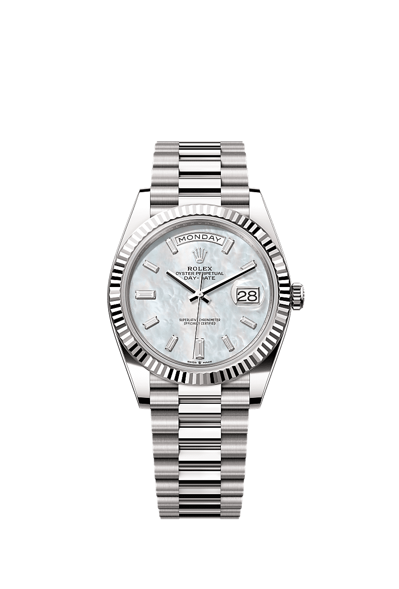 Rolex Day-Date 40 40 mm white gold 228239-0078