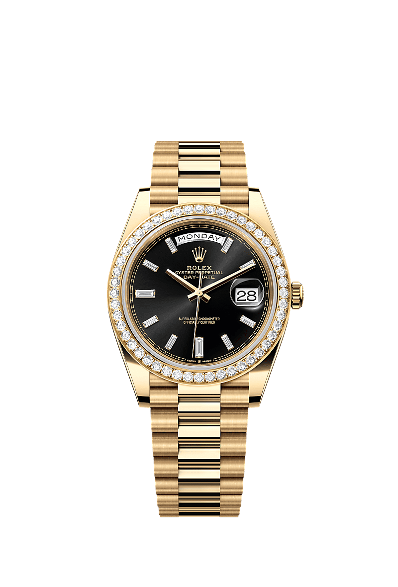 Rolex Day-Date 40 40 mm yellow gold and diamonds 228348rbr-0001