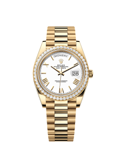Rolex Day-Date 40  40 mm  yellow gold and diamonds 228348rbr-0034