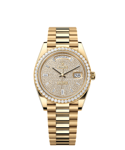 Rolex Day-Date 40  40 mm  yellow gold and diamonds 228348rbr-0037