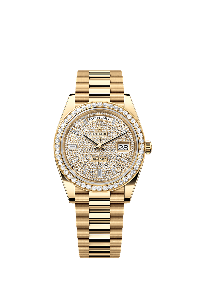 Rolex Day-Date 40 40 mm yellow gold and diamonds 228348rbr-0037