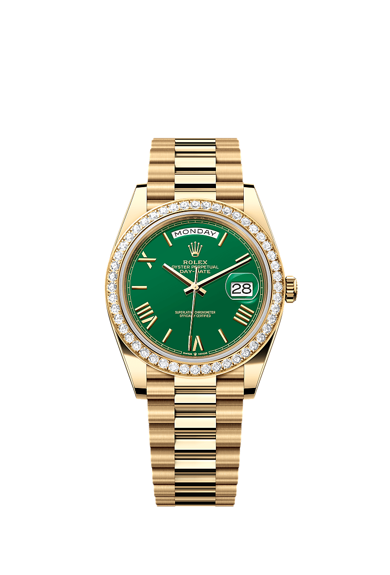 Rolex Day-Date 40 40 mm yellow gold and diamonds 228348rbr-0040
