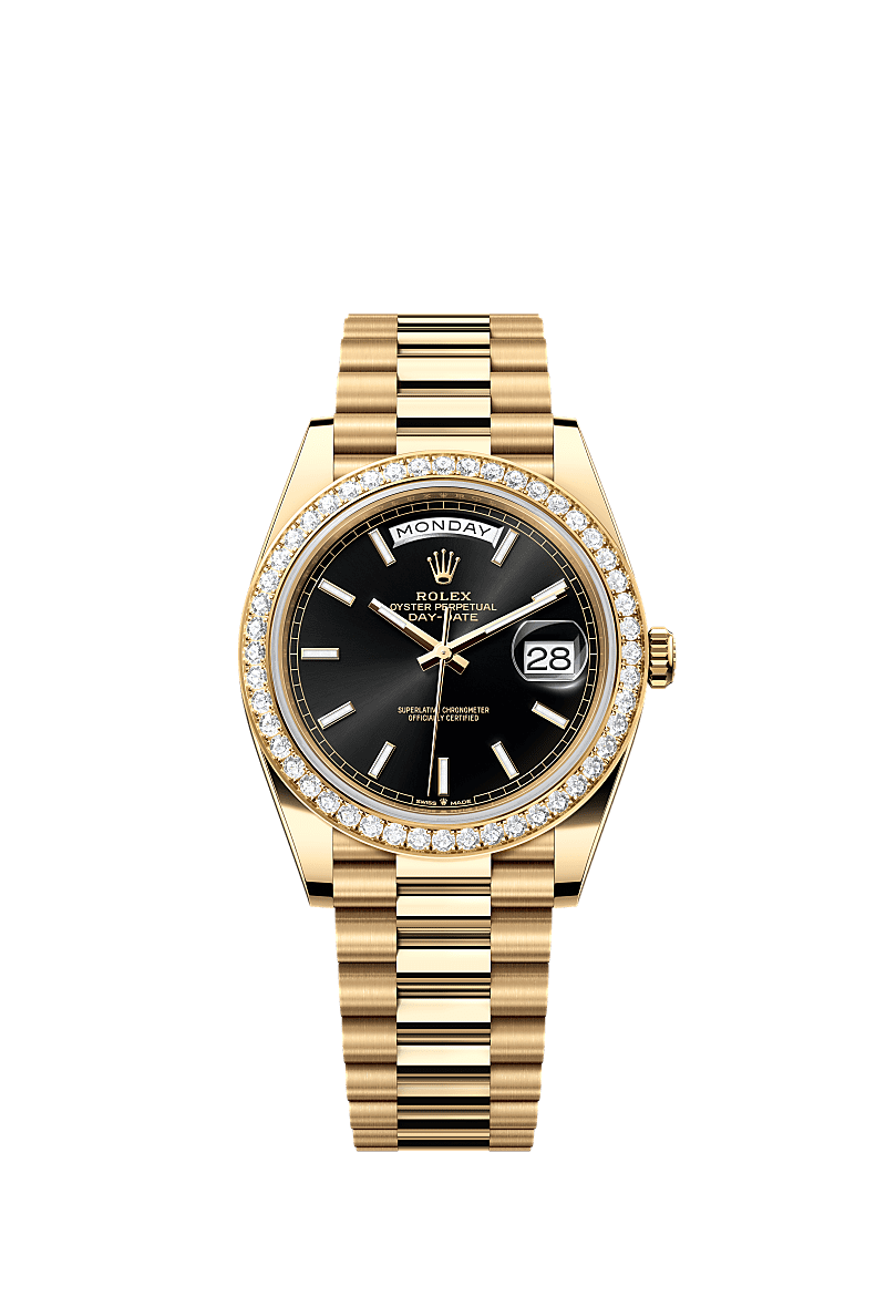 Rolex Day-Date 40 40 mm yellow gold and diamonds 228348rbr-0043