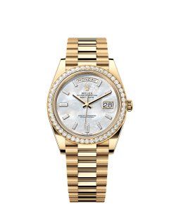 Rolex Day-Date 40  40 mm  yellow gold and diamonds 228348rbr-0046
