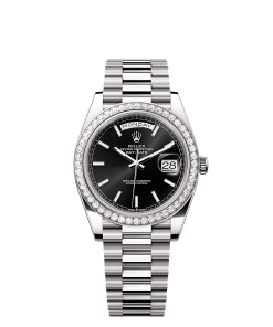 Rolex Day-Date 40  40 mm  white gold and diamonds 228349rbr-0002