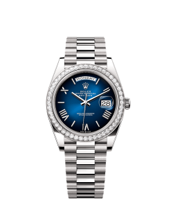 Rolex Day-Date 40  40 mm  white gold and diamonds 228349rbr-0045