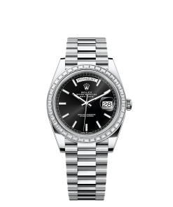 Rolex Day-Date 40  40 mm  platinum and diamonds 228396tbr-0024