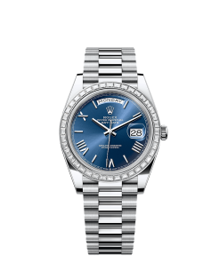 Rolex Day-Date 40  40 mm  platinum and diamonds 228396tbr-0026