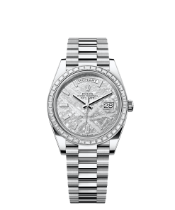 Rolex Day-Date 40  40 mm  platinum and diamonds 228396tbr-0027