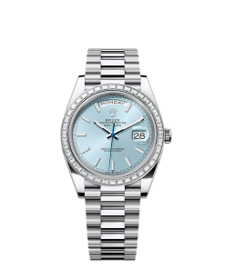 Rolex Day-Date 40  40 mm  platinum and diamonds 228396tbr-0039