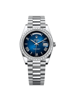 Rolex Day-Date 40  40 mm  platinum and diamonds 228396tbr-0042