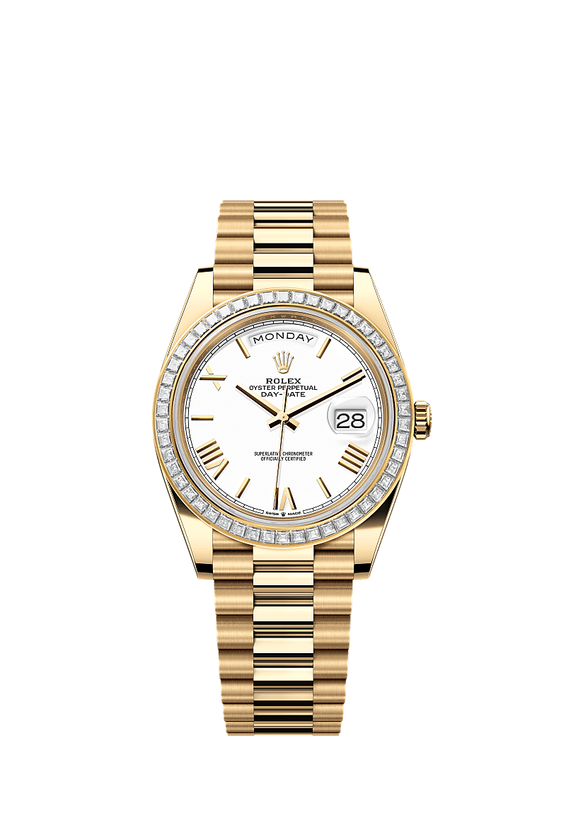 Rolex Day-Date 40 40 mm yellow gold and diamonds 228398tbr-0033