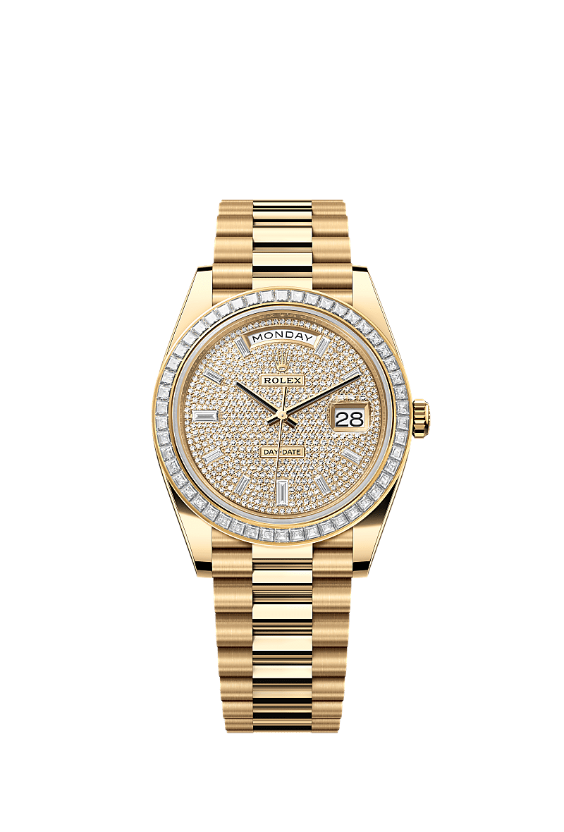 Rolex Day-Date 40 40 mm yellow gold and diamonds 228398tbr-0036