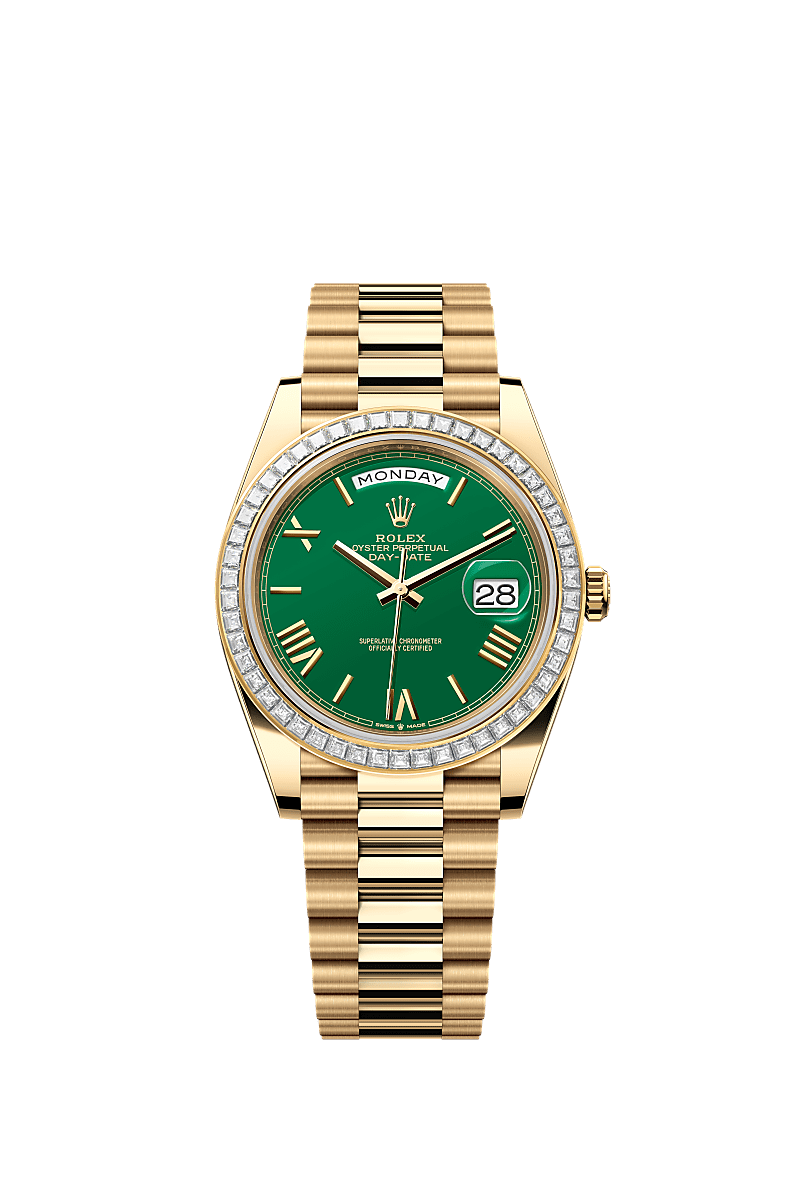 Rolex Day-Date 40 40 mm yellow gold and diamonds 228398tbr-0039