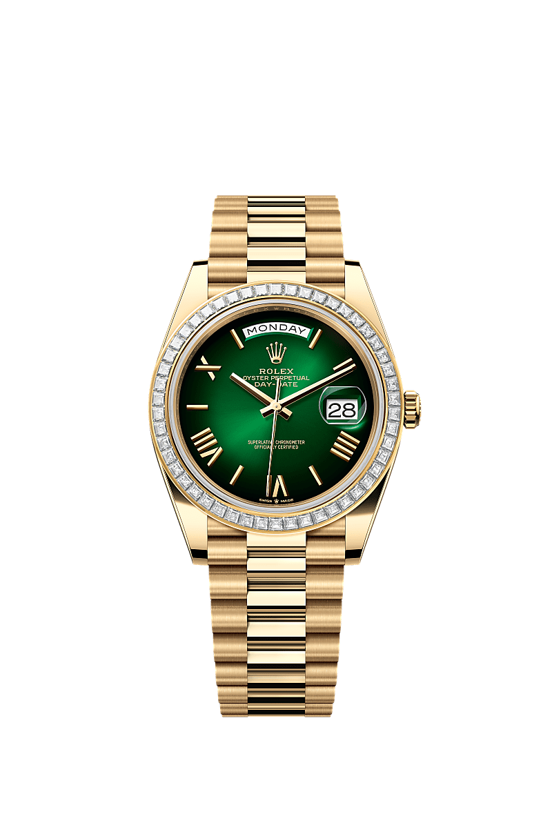 Rolex Day-Date 40 40 mm yellow gold and diamonds 228398tbr-0042