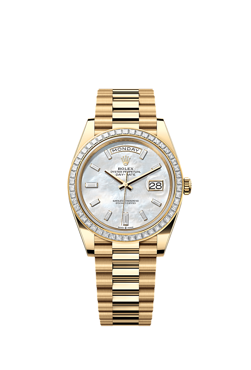 Rolex Day-Date 40 40 mm yellow gold and diamonds 228398tbr-0043