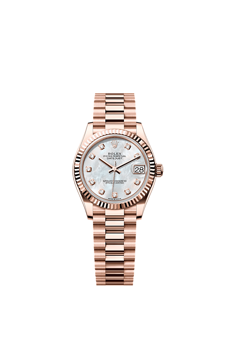 Rolex Datejust 31 31 mm Everose gold 278275-0009