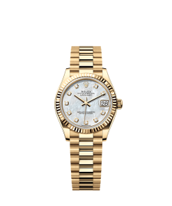 Rolex Datejust 31  31 mm  yellow gold 278278-0010