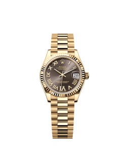 Rolex Datejust 31  31 mm  yellow gold 278278-0032