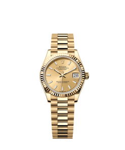 Rolex Datejust 31  31 mm  yellow gold 278278-0040