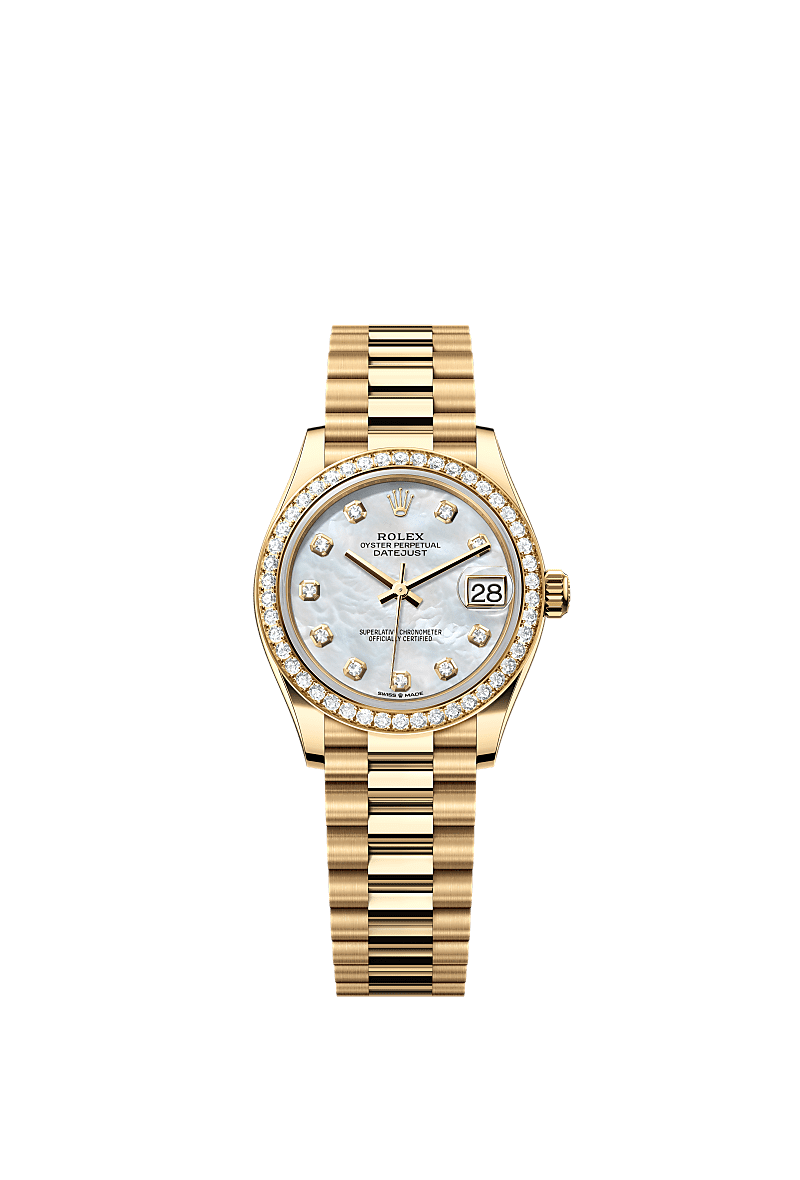 Rolex Datejust 31 31 mm yellow gold and diamonds 278288rbr-0006