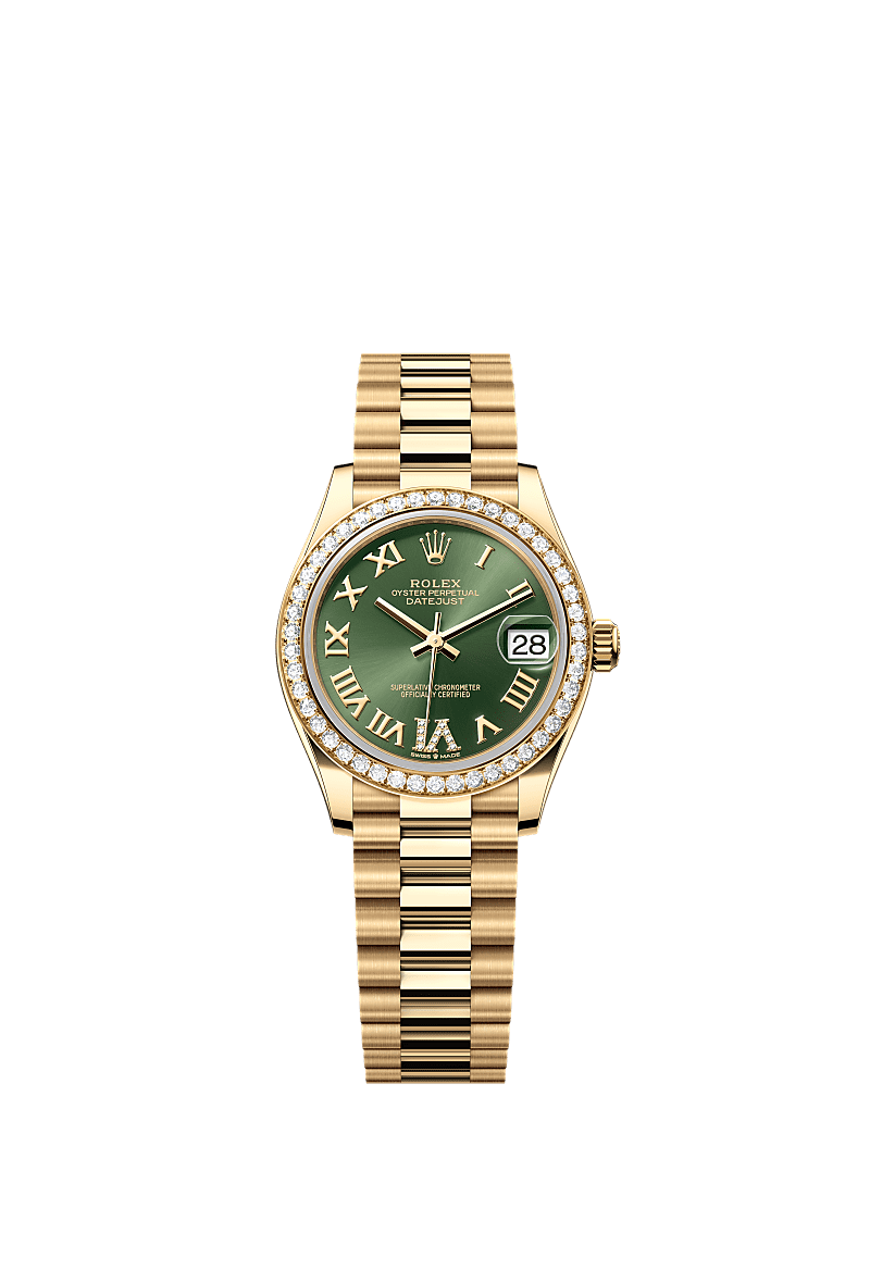 Rolex Datejust 31 31 mm yellow gold and diamonds 278288rbr-0024