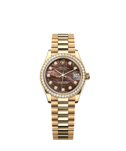 Rolex Datejust 31  31 mm  yellow gold and diamonds 278288rbr-0032