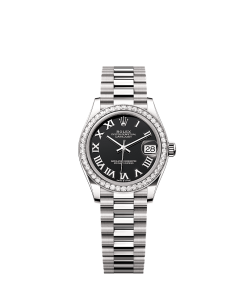 Rolex Datejust 31  31 mm  white gold and diamonds 278289rbr-0011