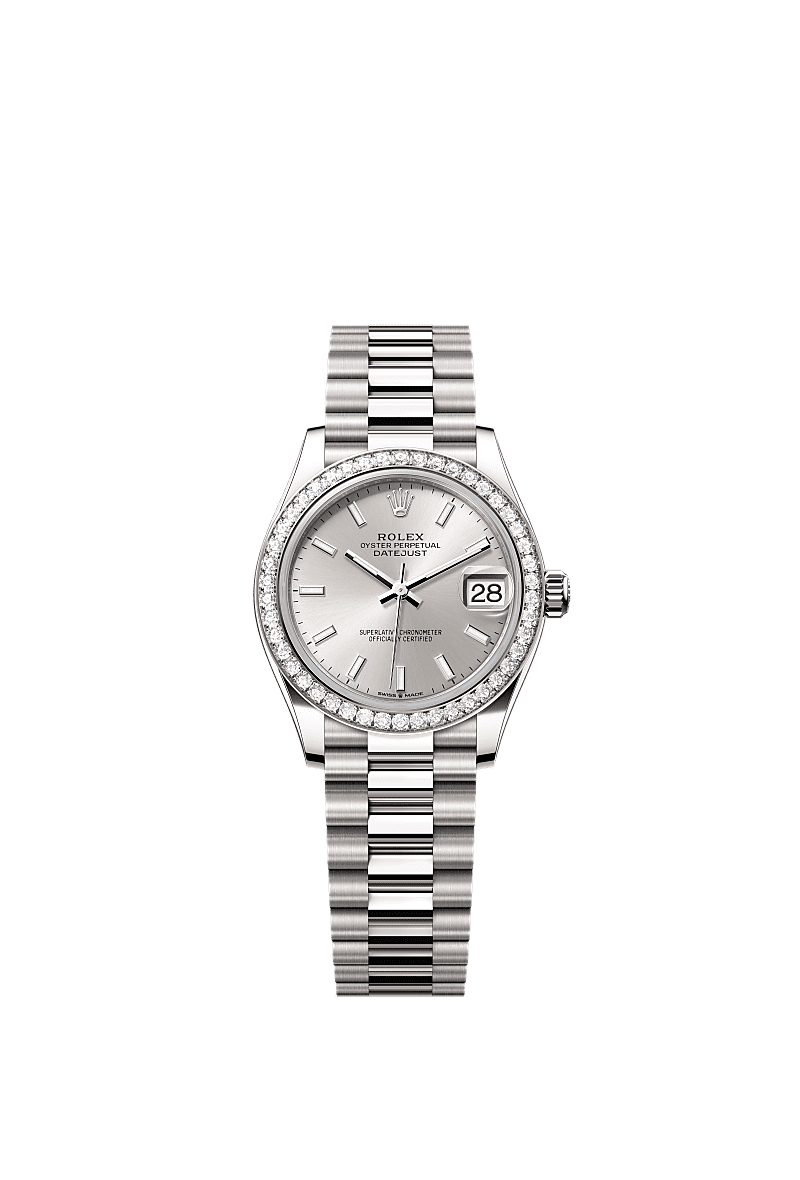 Rolex Datejust 31 31 mm white gold and diamonds 278289rbr-0012
