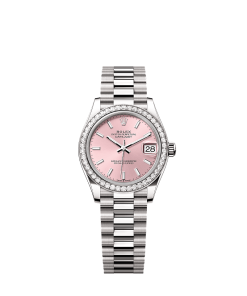Rolex Datejust 31  31 mm  white gold and diamonds 278289rbr-0013