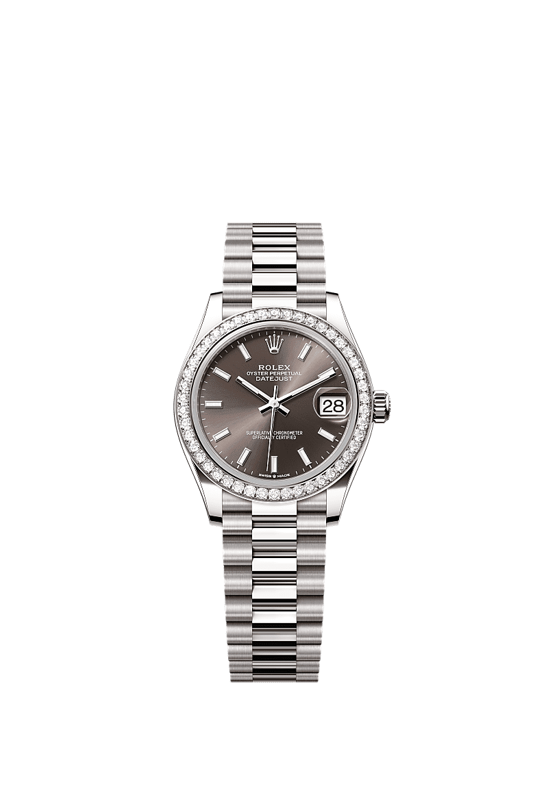 Rolex Datejust 31 31 mm white gold and diamonds 278289rbr-0014