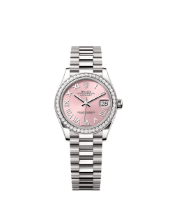 Rolex Datejust 31  31 mm  white gold and diamonds 278289rbr-0016