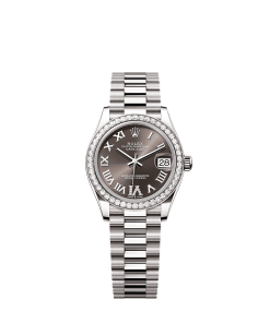 Rolex Datejust 31  31 mm  white gold and diamonds 278289rbr-0020