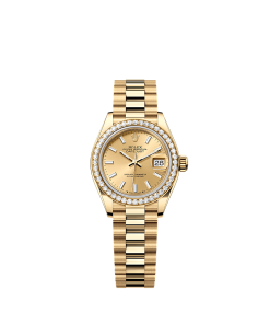 Rolex Lady-Datejust  28 mm  yellow gold and diamonds 279138rbr-0014