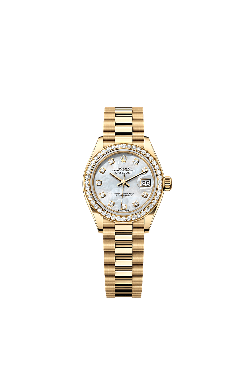 Rolex Lady-Datejust 28 mm yellow gold and diamonds 279138rbr-0015