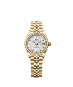 Rolex Lady-Datejust  28 mm  yellow gold and diamonds 279138rbr-0016