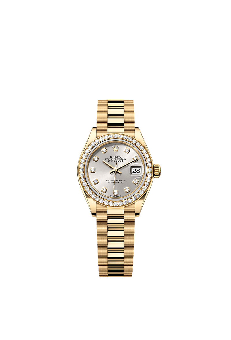 Rolex Lady-Datejust 28 mm yellow gold and diamonds 279138rbr-0019