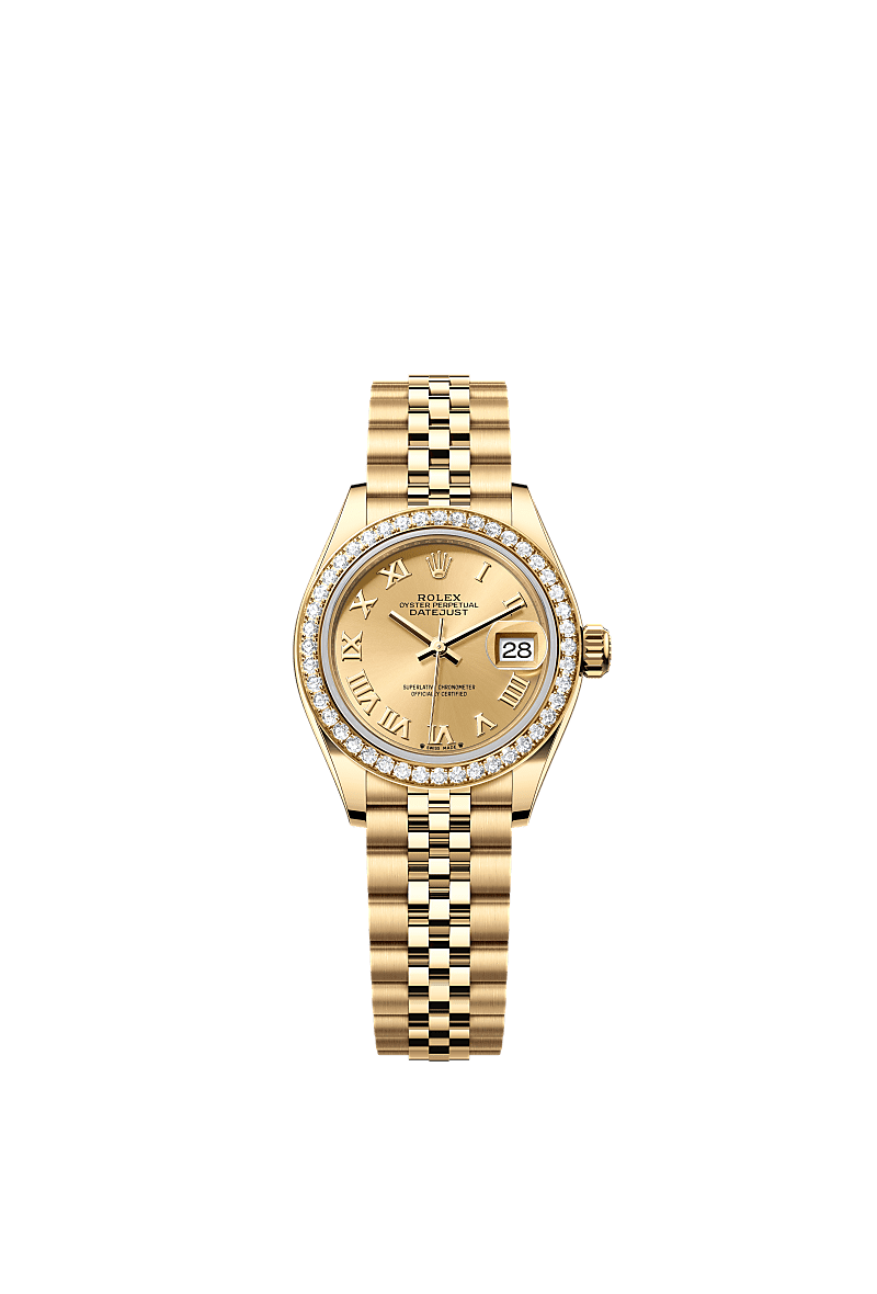 Rolex Lady-Datejust 28 mm yellow gold and diamonds 279138rbr-0022