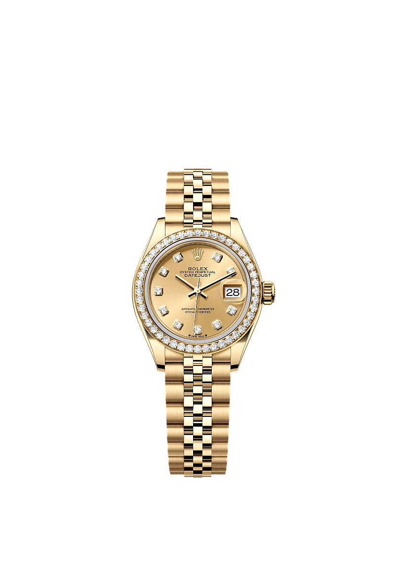 Rolex Lady-Datejust 28 mm yellow gold and diamonds 279138rbr-0024
