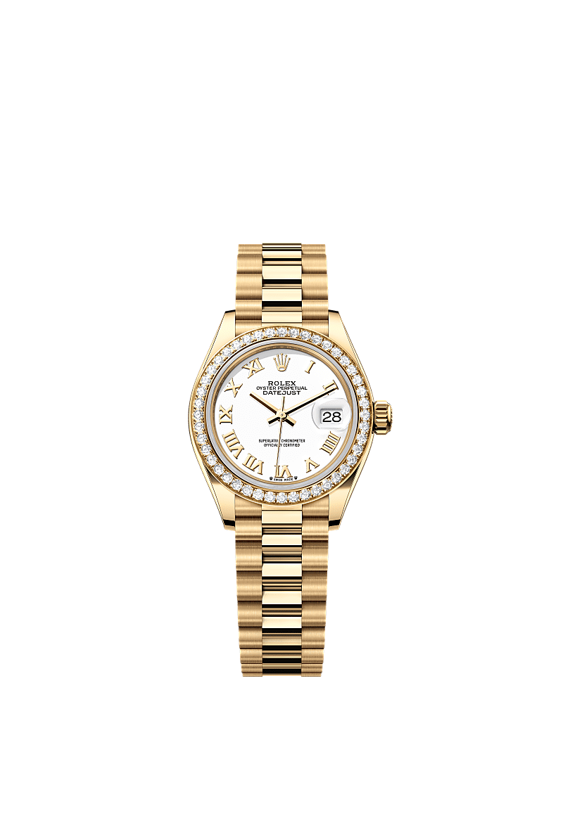 Rolex Lady-Datejust 28 mm yellow gold and diamonds 279138rbr-0031