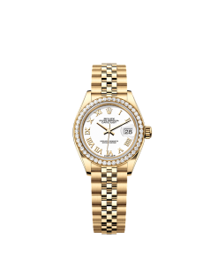 Rolex Lady-Datejust  28 mm  yellow gold and diamonds 279138rbr-0032